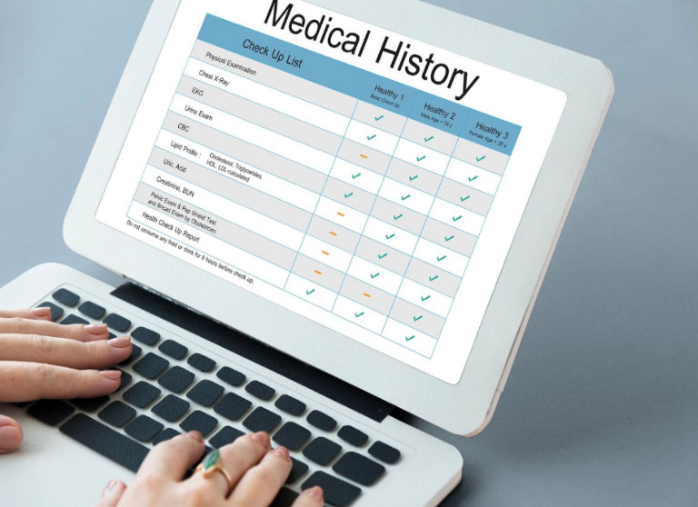 Complete Medical History for Patients